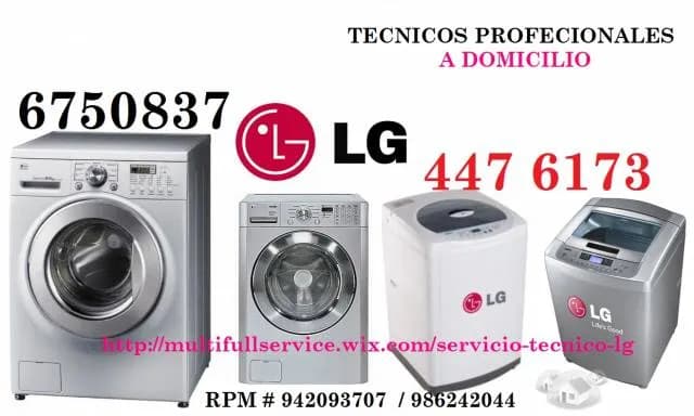 SERVICIO TECNICO LG LAVADORA SECADORAS 4476173 / 942083707 — foto 2