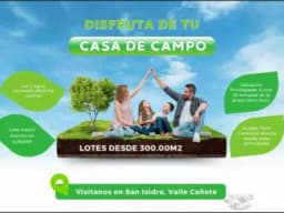 TERRENO PARA CASA DE CAMPO