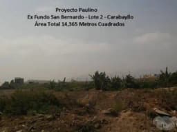 OCASION LOTES DE 90M2 CARABAYLLO BUENA ZONA