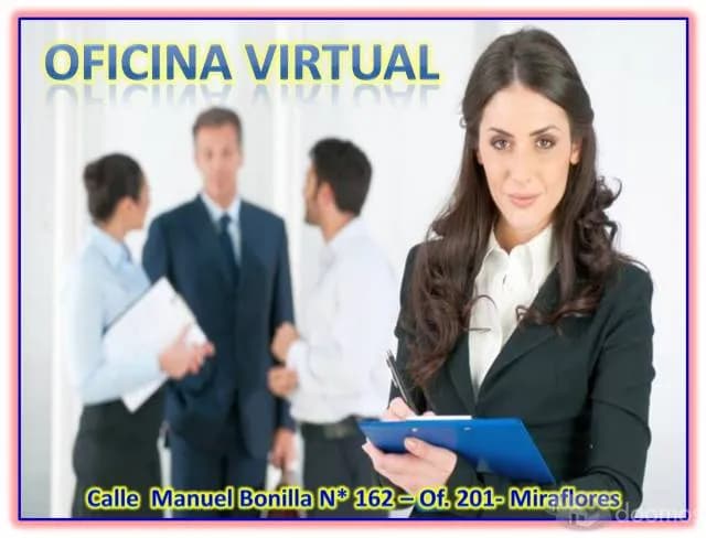 ALQUILER DE OFICINAS VIRTUALES+LICENCIA DE FUNCIONAMIENTO EN MIRAFLORES — foto 1