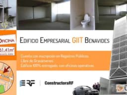 Vendo Oficina en Surco. Piso 9