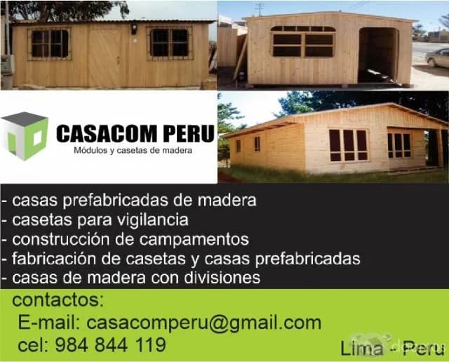habitaciones de madera prefabricadas en lima peru — foto 5