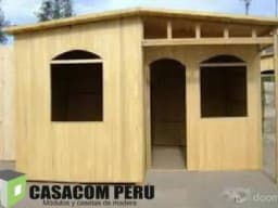 casetas de madera para baño prefabricadas en lima peru