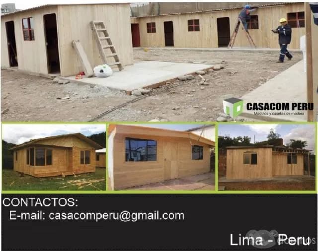 modulos contenedores prefabricados de madera en lima peru — foto 4