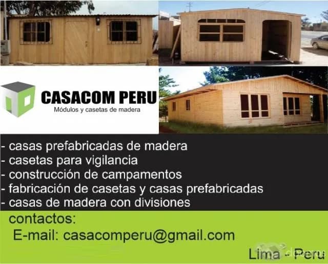 modulos contenedores prefabricados de madera en lima peru — foto 5