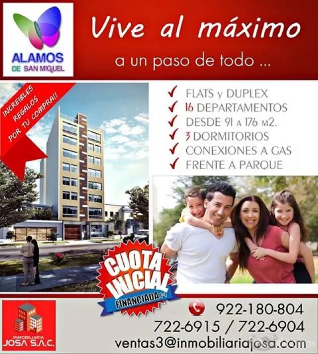 VENTA DE DEPARTAMENTOS DE ESTRENOS-ALAMOS DE SAN MIGUEL — foto 1