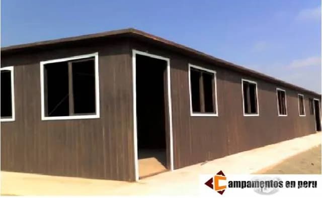 campamentos mineros prefabricados de madera en lima peru — foto 4