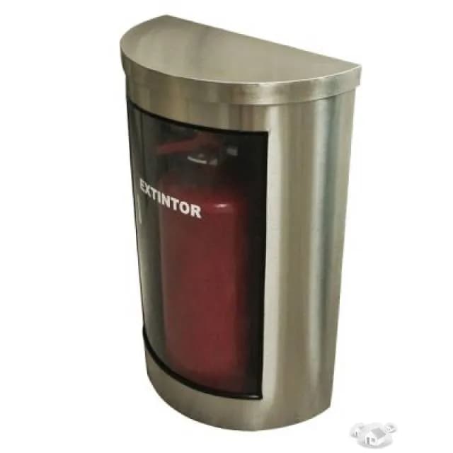 PORTA EXTINTOR DE ACERO INOXIDABLE — foto 2