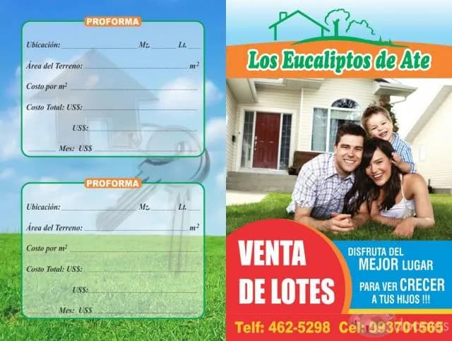 VENTA DE TERRENOS EN ATE VITARTE " LOS EUCALIPTOS DE ATE " — foto 2
