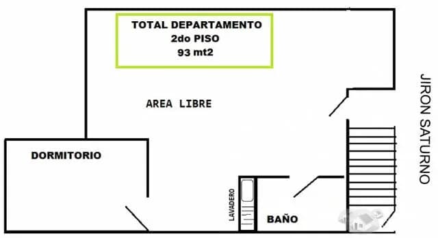 DEPARTAMENTO AMBIENTE LOFT SEGUNDO PISO 93MT2 INDEPENDIENTE — foto 3