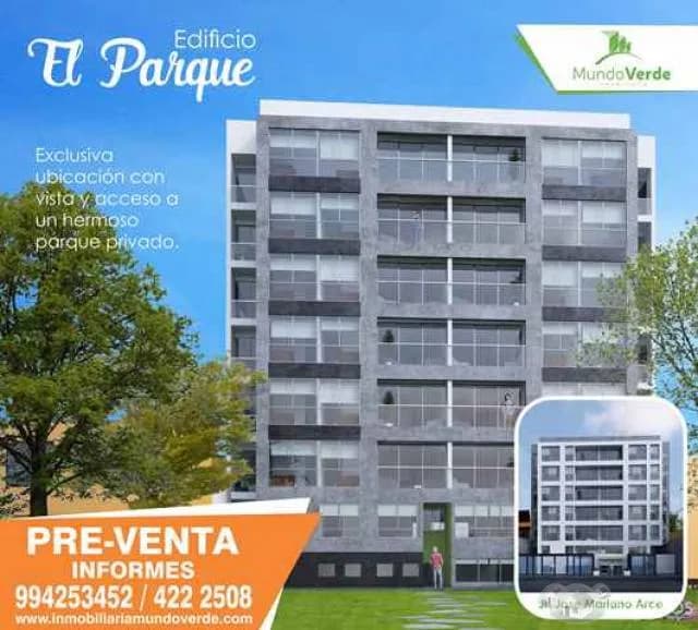 EDIFICIO "EL PARQUE"/ FLAT DE 77m2 / PUEBLO LIBRE — foto 1