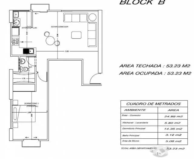 DEPARTAMENTO 1 DORMITORIO VENTA — foto 9