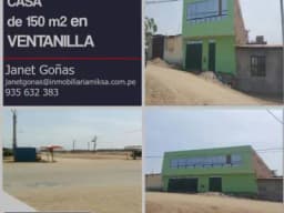 OCASIÓN-VENTA CASA de 150 m2 en VENTANILLA