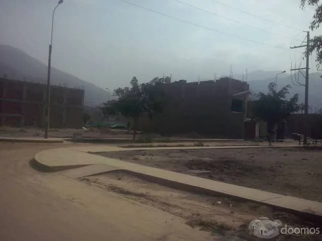 VENTA DE LOTE REMATO , URB. SOL DE HUAMPANI . CHOSICA — foto 2