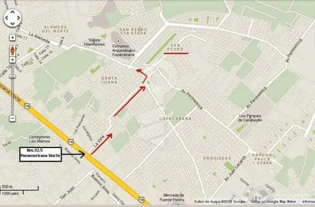 Vendo terreno Urb. San Pedro - Carabayllo — foto 2