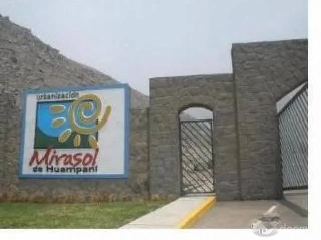 VENTA DE TERRENO LOS PORTALES - MIRASOL DE HUAMPANI — foto 1