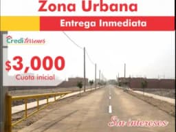 TERRENOS A CRÉDITO SIN INTERESES