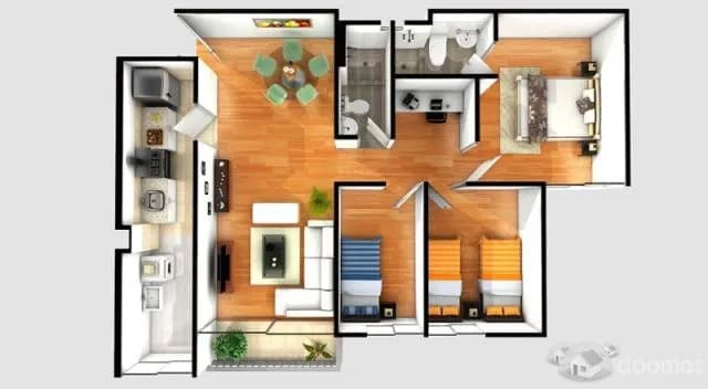 LINDO DEPARTAMENTO EN CHACLACAYO / CONDOMINIO CON PISCINA — foto 4