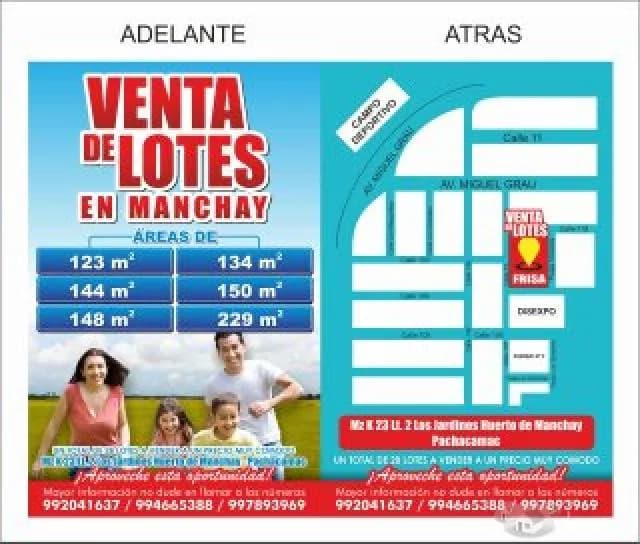 VENTA DE LOTES EN MANCHAY — foto 2