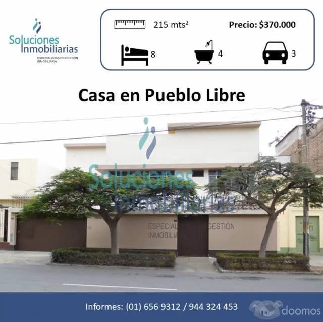 SE VENDE CASA EN PUEBLO LIBRE - DOCUMENTACIÓN EN REGLA — foto 1