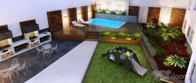 PRECIOSO, PRIMER PISO CON TERRAZA Y AREAS COMUNES — foto 1