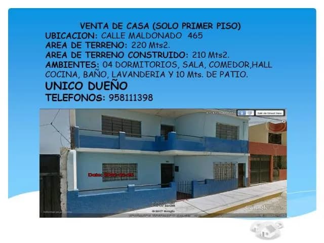 Venta de casa solo primer piso, precio Imbox — foto 1