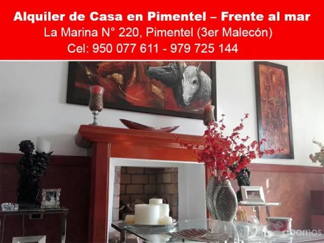 Alquiler de Casa en Pimentel – Frente al mar, Chiclayo – Lambayeque — foto 7