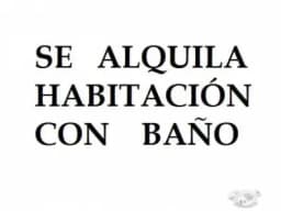 HABITACION CON BAÑO EN SAN BORJA
