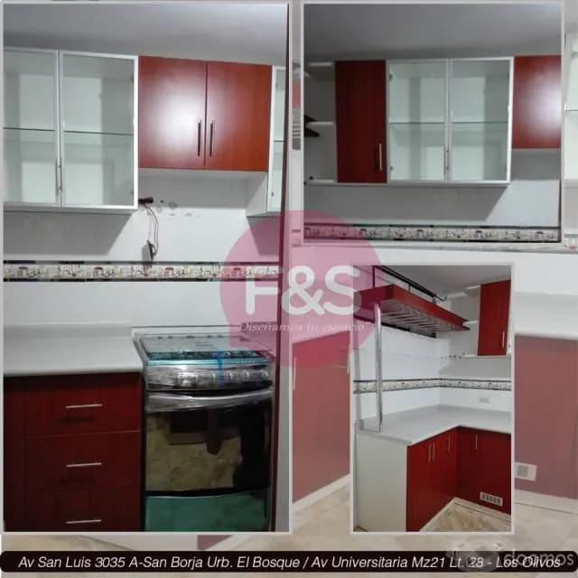 Repostero en melamina, F&S Amoblados — foto 1