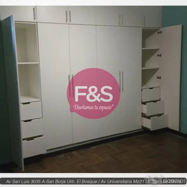 Closet en melamina, F&S Amoblados — foto 2