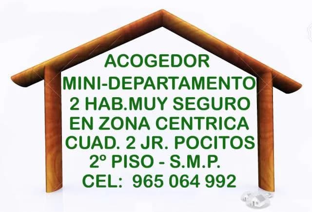 Bonito minidepartamento, muy seguro e independiente, zona centrica en SMP. — foto 1