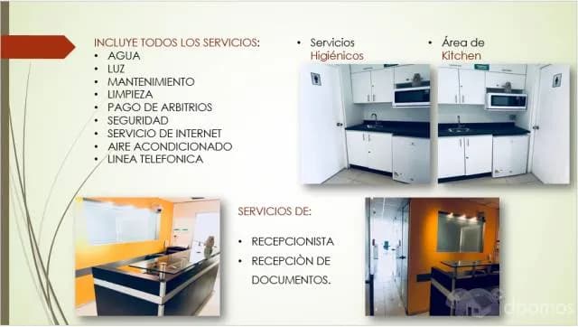 Oficinas Amobladas Físicas y Virtuales en Alquiler — foto 3