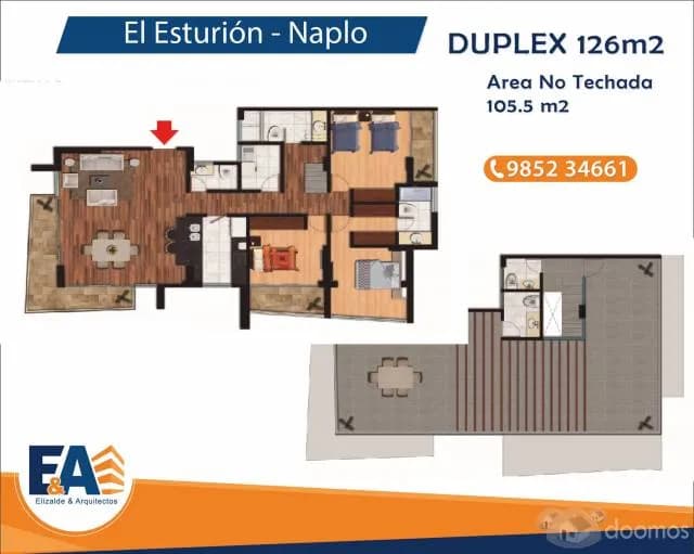 VENTA DE DEPARTAMENTOS EN EDIFICIO DE NAPLO "ESTURION" PRE ESTRENO — foto 3