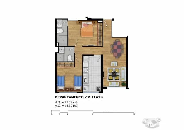 PRE- VENTA DE DEPARTAMENTOS "RESIDENCIAL IDEAL II" — foto 1