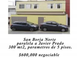 VENTA DE CASA EN SAN BORJA NORTE