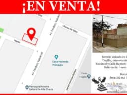Vendo terreno con excelente ubicación
