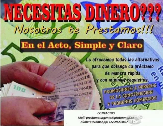 OFERTA EXCEPCIONAL DE CREDITO Y FINANCIACION — foto 1