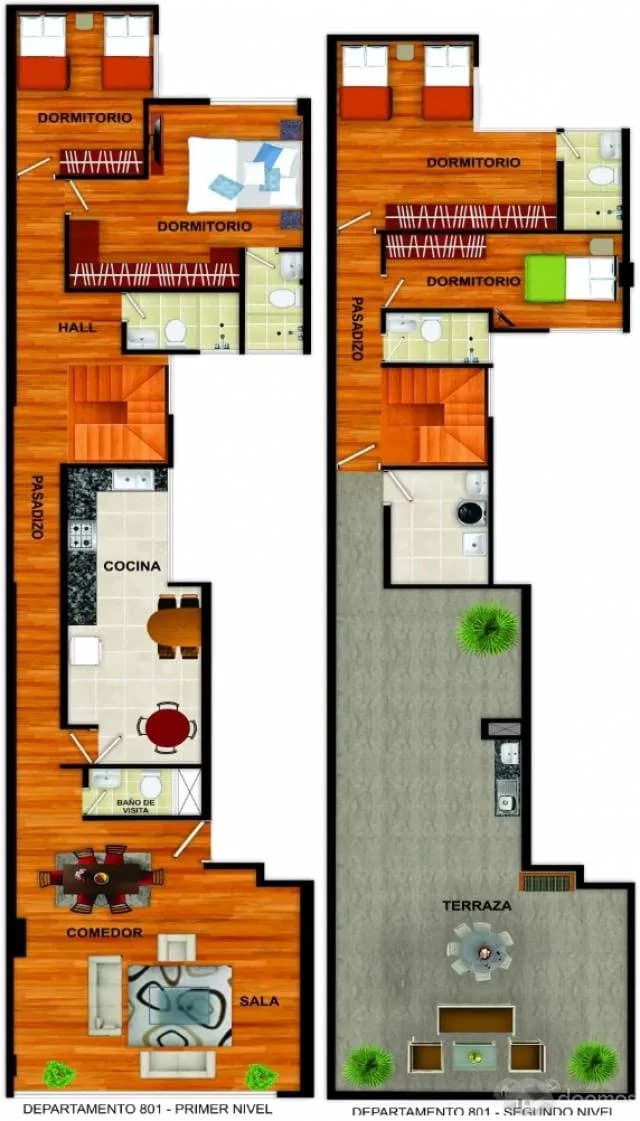 PENT-HOUSE DUPLEX FRENTE A LOS JARDINES DEL PENTAGONITO — foto 7