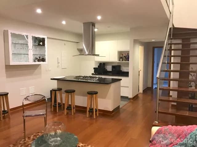 Alquiler Miraflores Moderno Duplex Amoblado, 1 Dormitorio, US$ 1,500 — foto 1