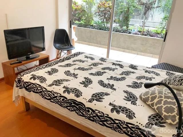 Alquiler Barranco Dpto. Moderno, Patio, US $800 — foto 9