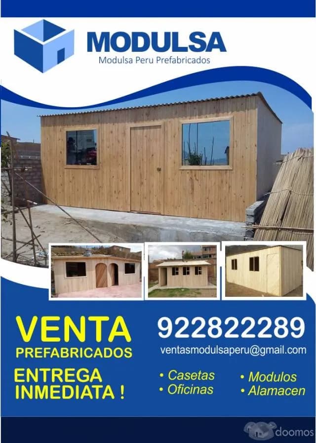 ALMACEN, OFICINAS,MODULOS CASETAS PREFABRICADAS DE MADERA - EN LIMA PERU — foto 8