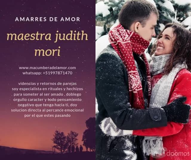 AMARRED DE PAREJAS MAESTRA JUDITH MORI 997871470 — foto 1