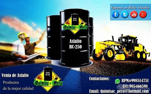 Gran Ventas De Emulsion Asfaltica, Asfaltos liquido rc y mc — foto 2