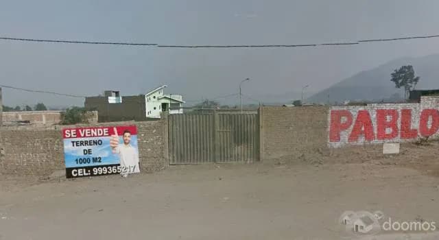 VENTA DE TERRENO EN CARABAYLLO 1000 M2 — foto 1