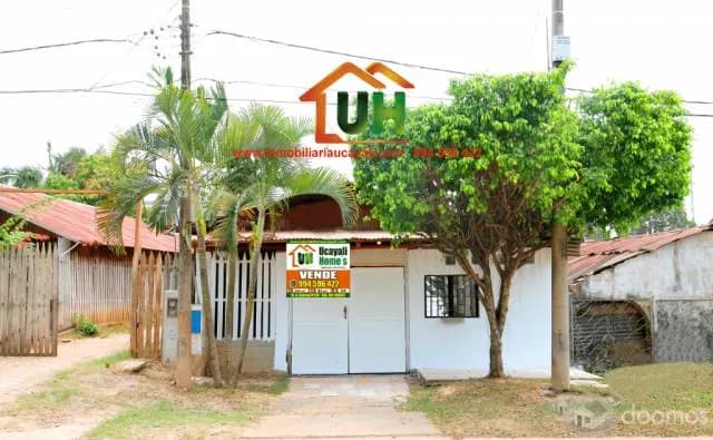 ID: 00306 - VENTA CASA PUCALLPA – MATERIAL SEMINOBLE- 234m2if.???? — foto 1