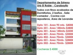 PROYECTO EL ROBLE - DEPARTAMENTOS DE ESTRENO