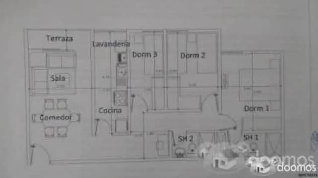ALQUILER DEPARTAMENTO EN CONDOMINIO VILLA BONITA, EDIFICIO 1 - PRIMER PISO — foto 1