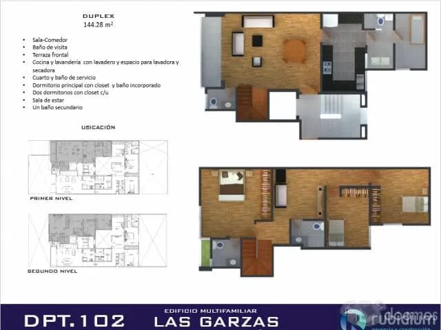 VENTA DE DEPARTAMENTO DE 144 M2, LAS GARZAS - SAN ISIDRO — foto 2