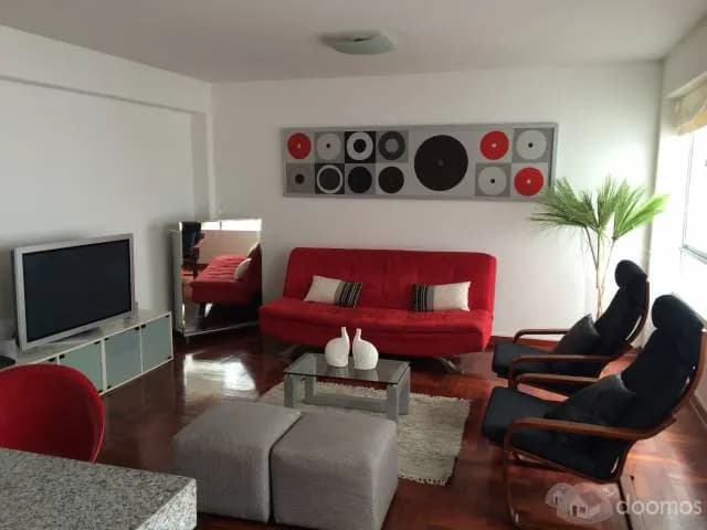 MODERNO DEPARTAMENTO AMOBLADO EN EL CORAZON DE MIRAFLORES — foto 1