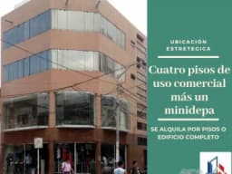 Se alquila edificio de 5 pisos, todo el edificio o por pisos